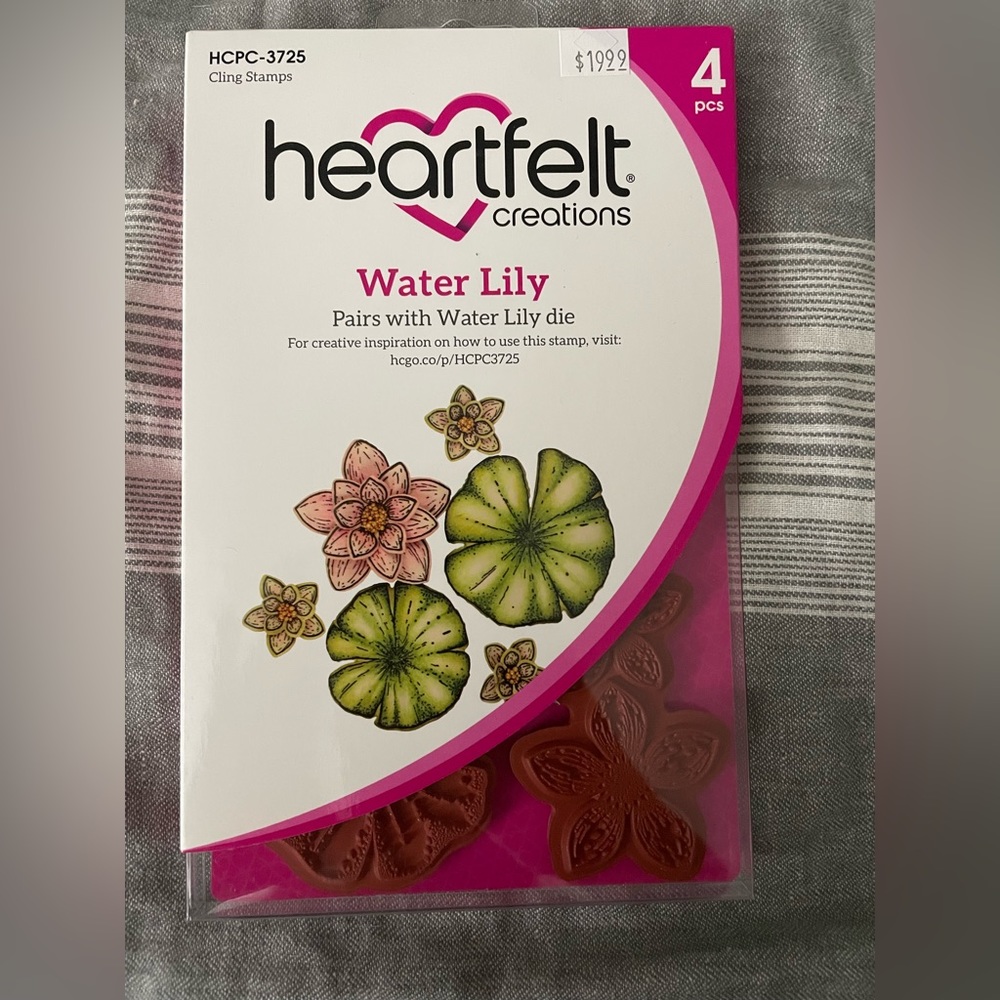 5 die and stamp packs from Heartfelt Creations comes with 11 items